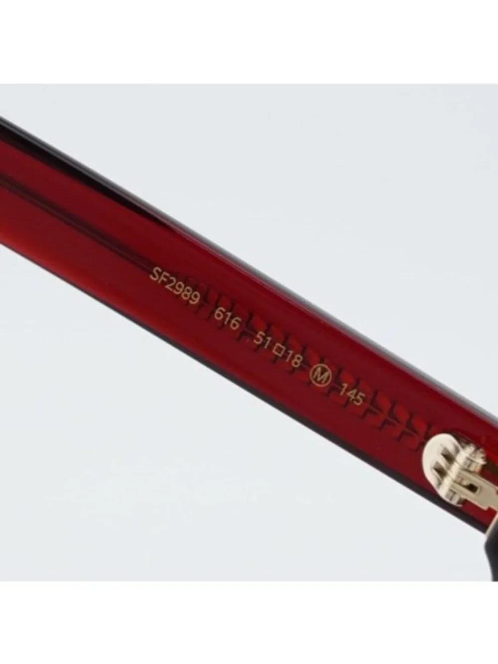Salvatore Ferragamo SF2989 616 Eyeglasses Red 51mm Cat Eye Frame